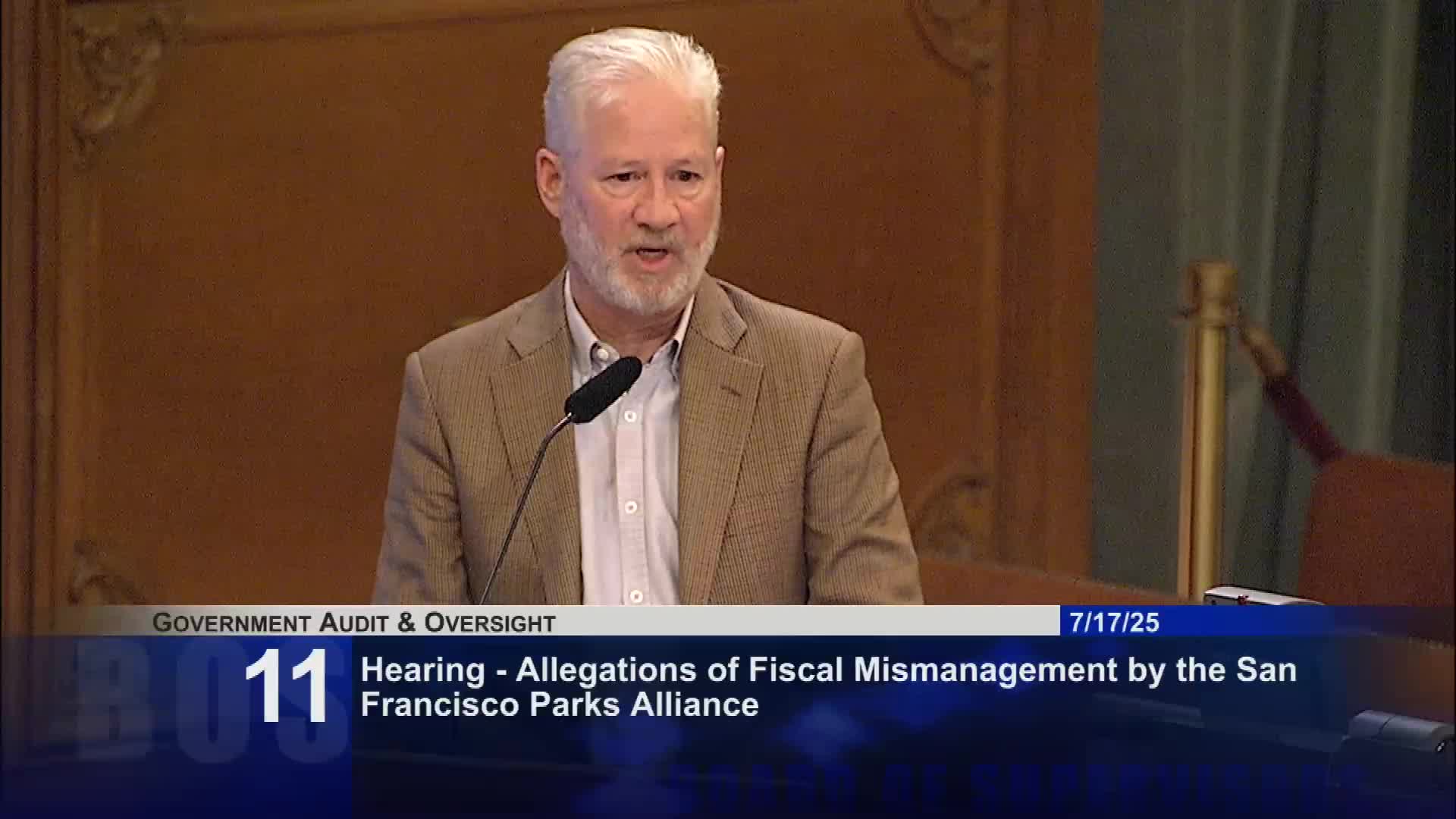 San Francisco Parks Alliance addresses financial mismanagement and compensates owed organizations