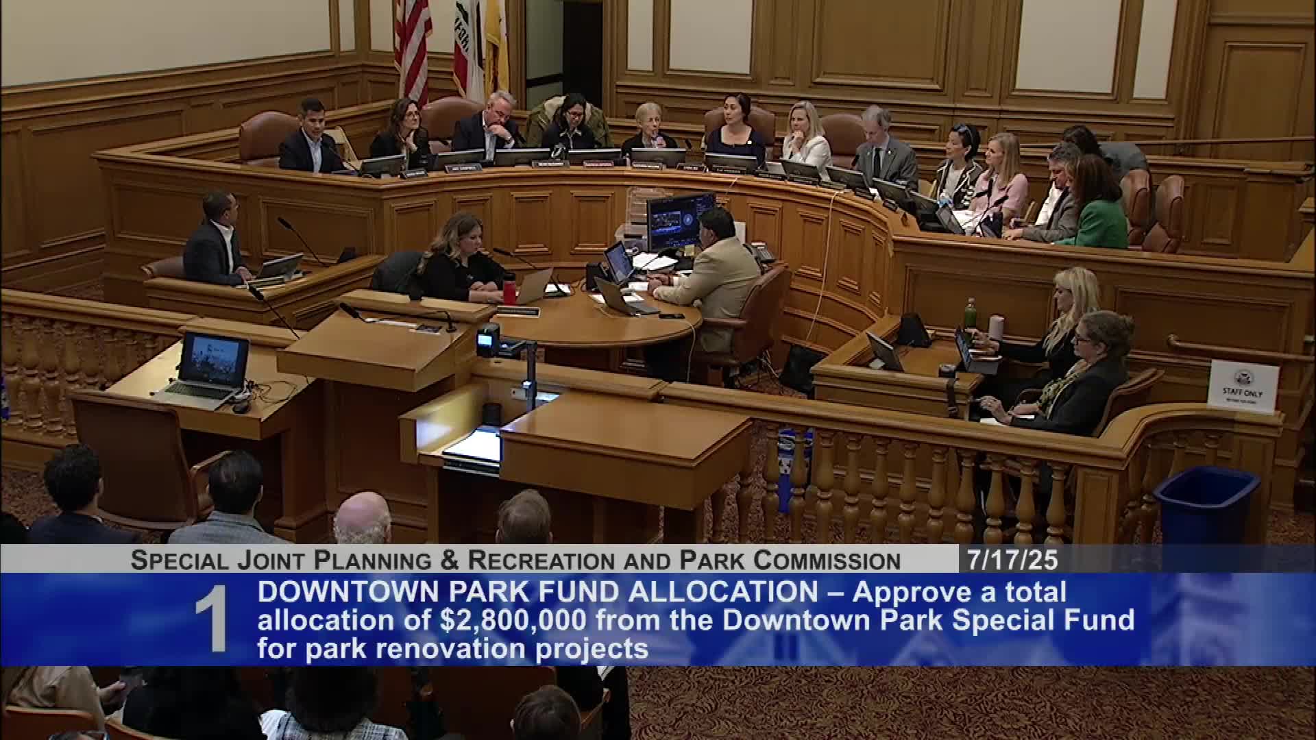 San Francisco Park Commissioners Approve Funding for Jean Friend and Portsmouth Square Projects