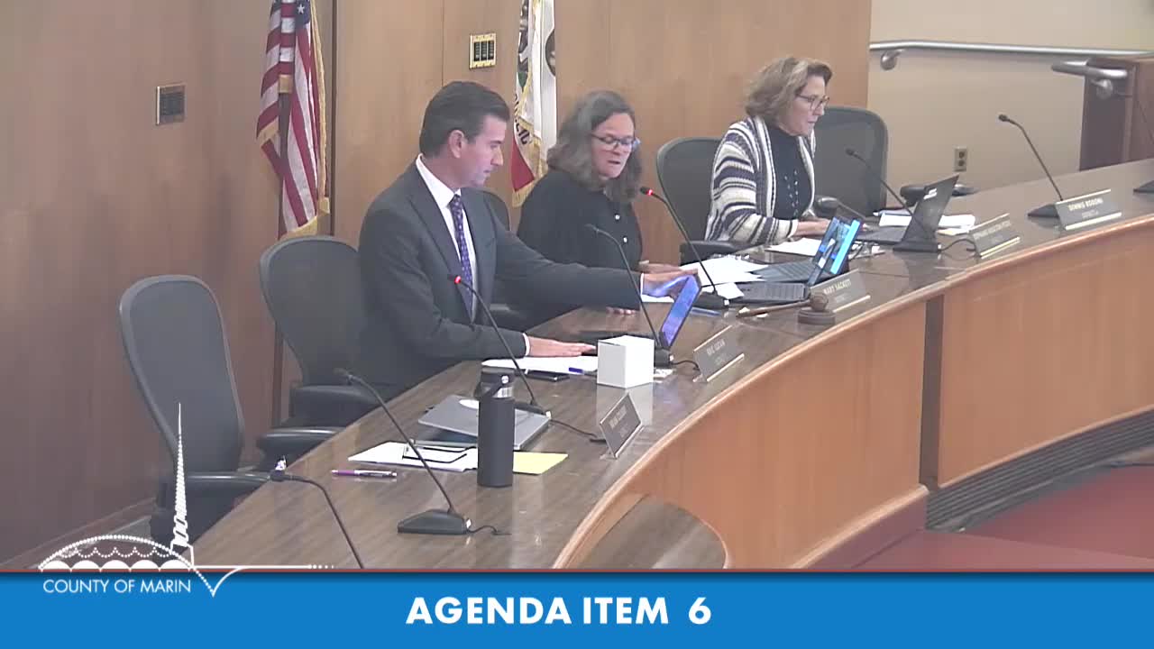 Marin City Board Considers New Appointment After Director Engelhoff's Resignation