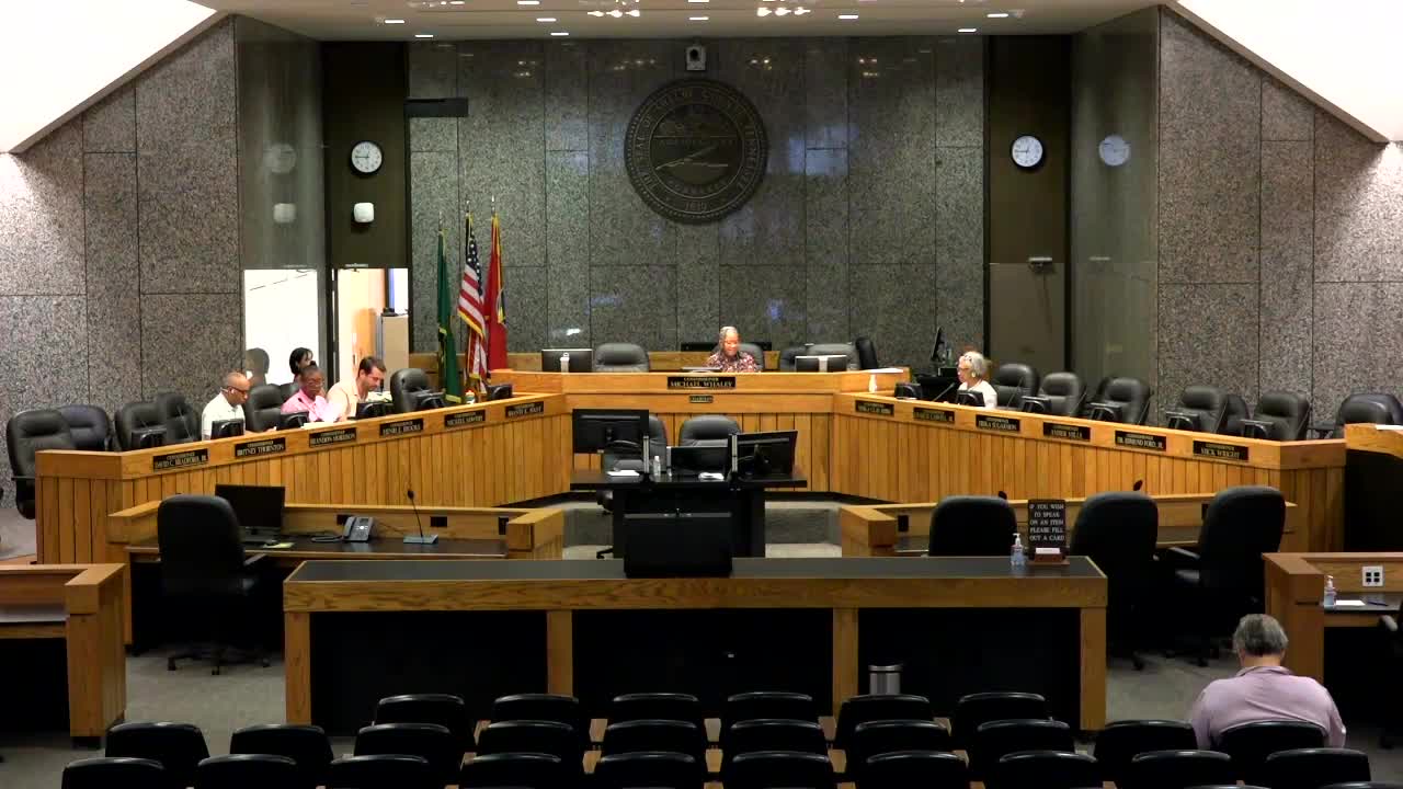 Council Meeting Adjourns With Introduction of New Assistant Audrey Bishop