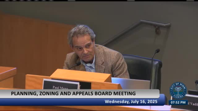 Miami Planning Board Debates Parking Waivers for New Mixed-Use Development on Flagler Street