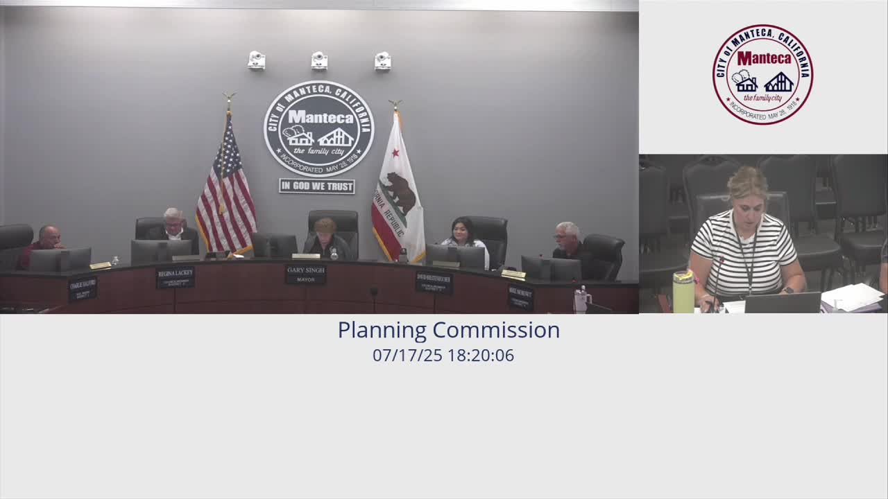 Planning Commission Approves One-Year Extension for Daniels Center Project in Manteca