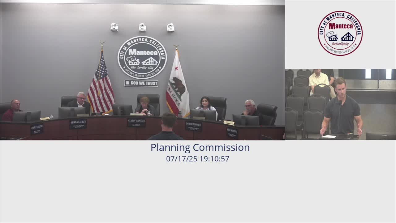Manteca planning commission discusses commercial zoning and local restaurant opportunities