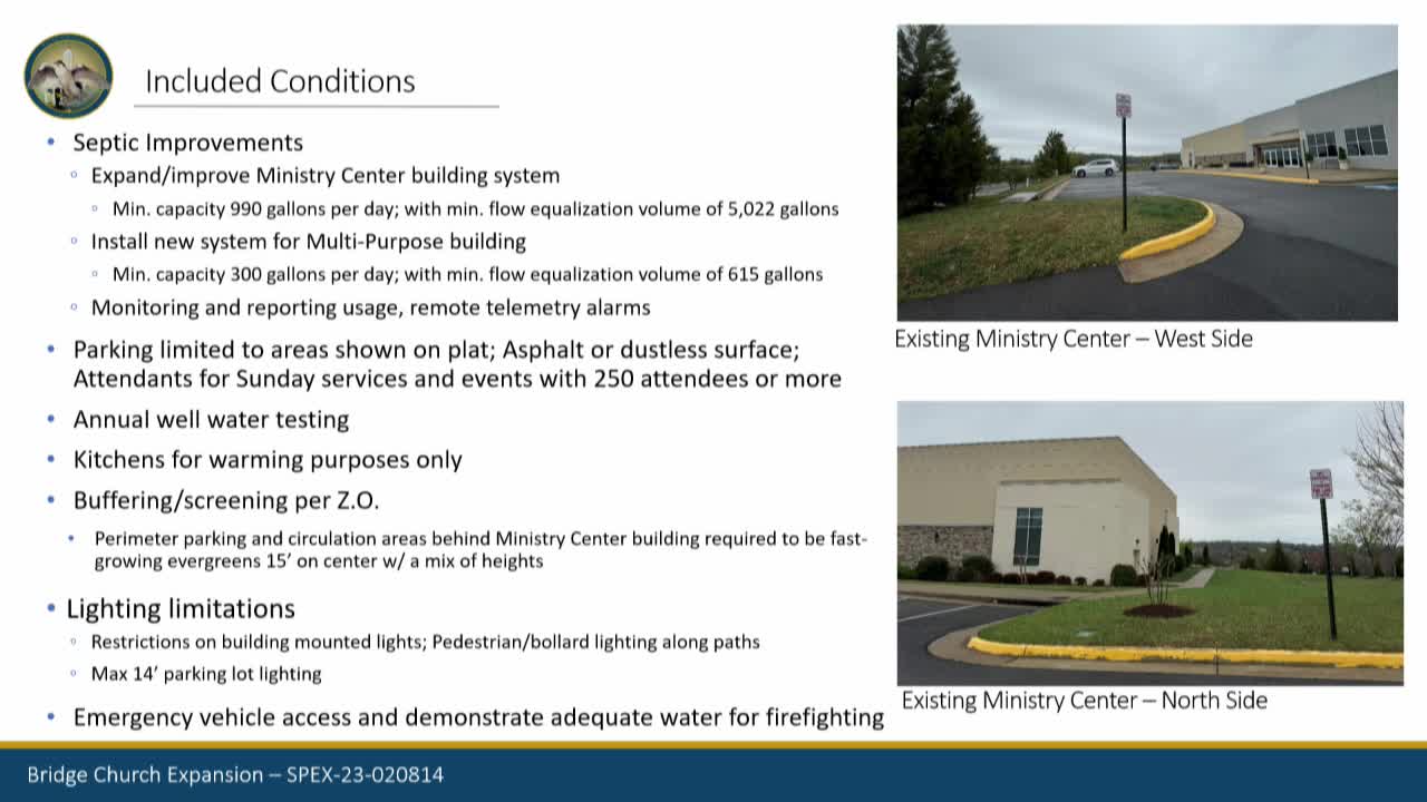 Commissioners Propose New Conditions for Church of God Development in Midland