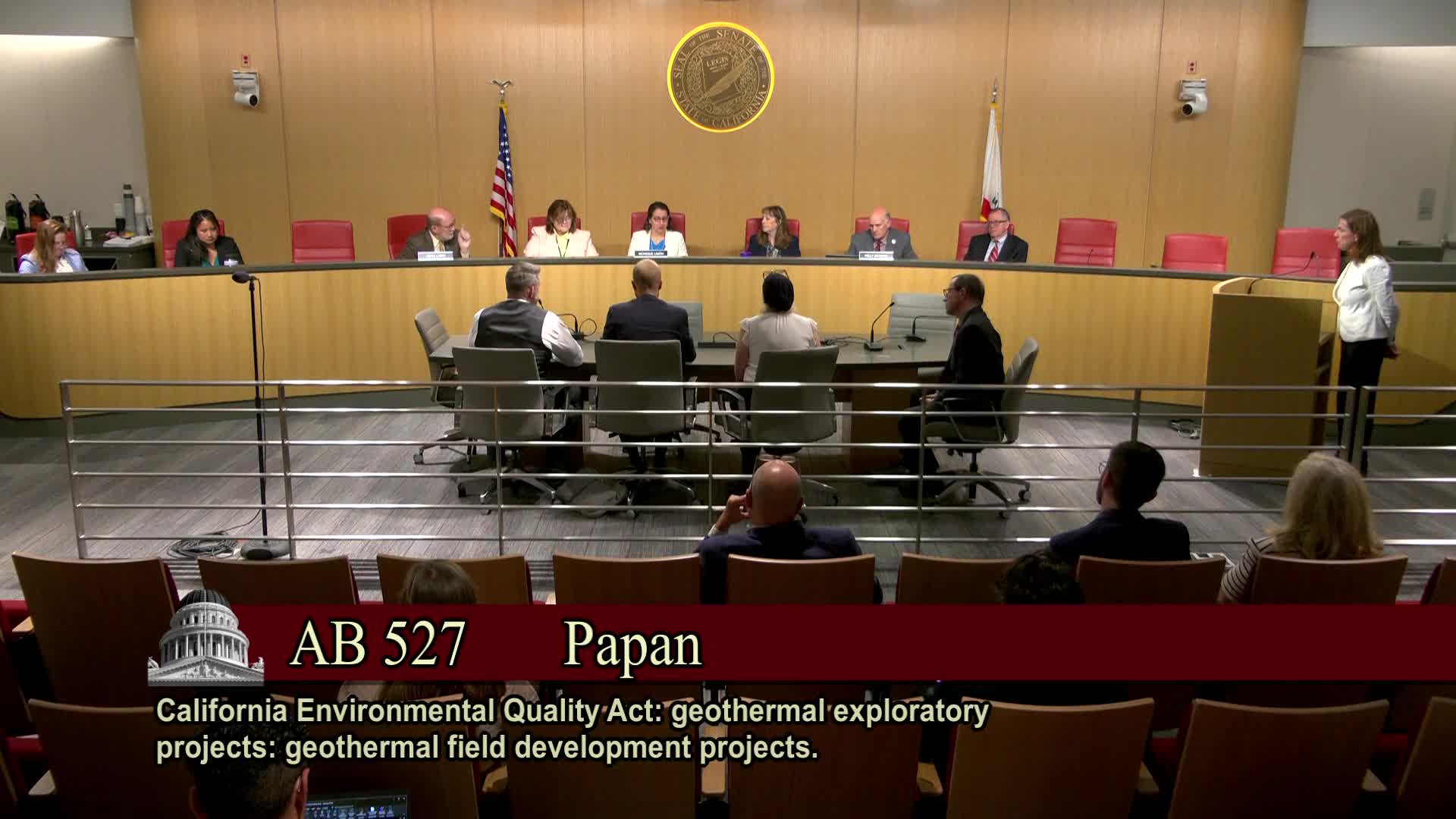 Senator Laird Discusses CEQA Exemption Impact on Geothermal Development in California