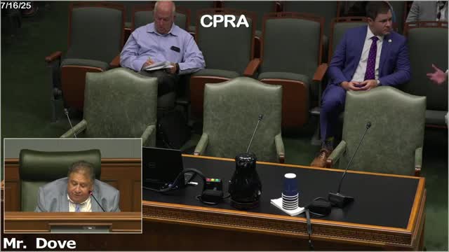 Louisiana CPRA Executive Director Mike Hare Addresses Restoration Authority Meeting