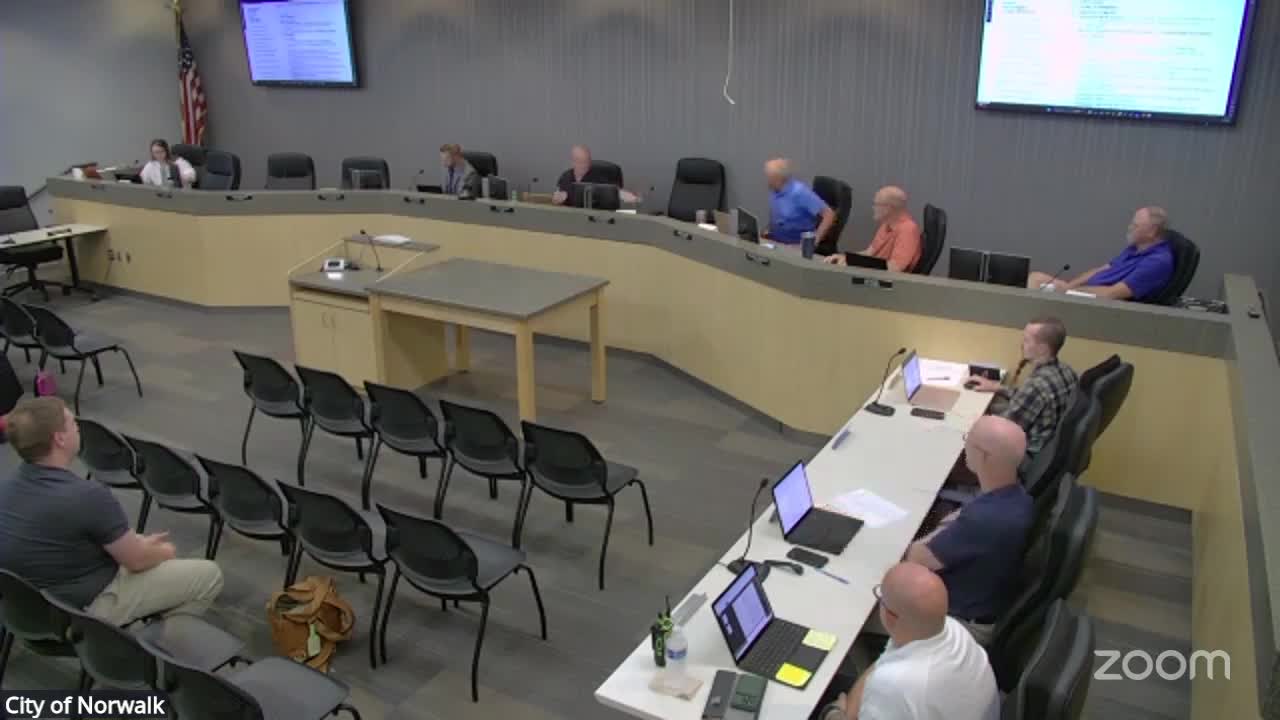 Norwalk City Council Approves Water Tower Project and Considers Increased Capacity