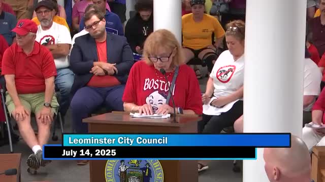 Leominster Council Explores Zoning Changes Amid Concerns Over Gambling Risks