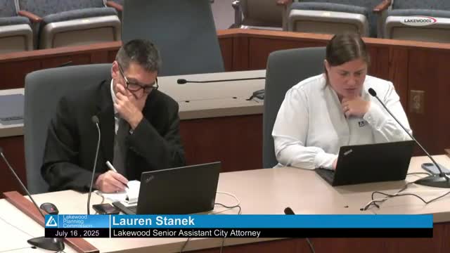 Lakewood enforces noise standards for construction activities to ensure neighborhood peace