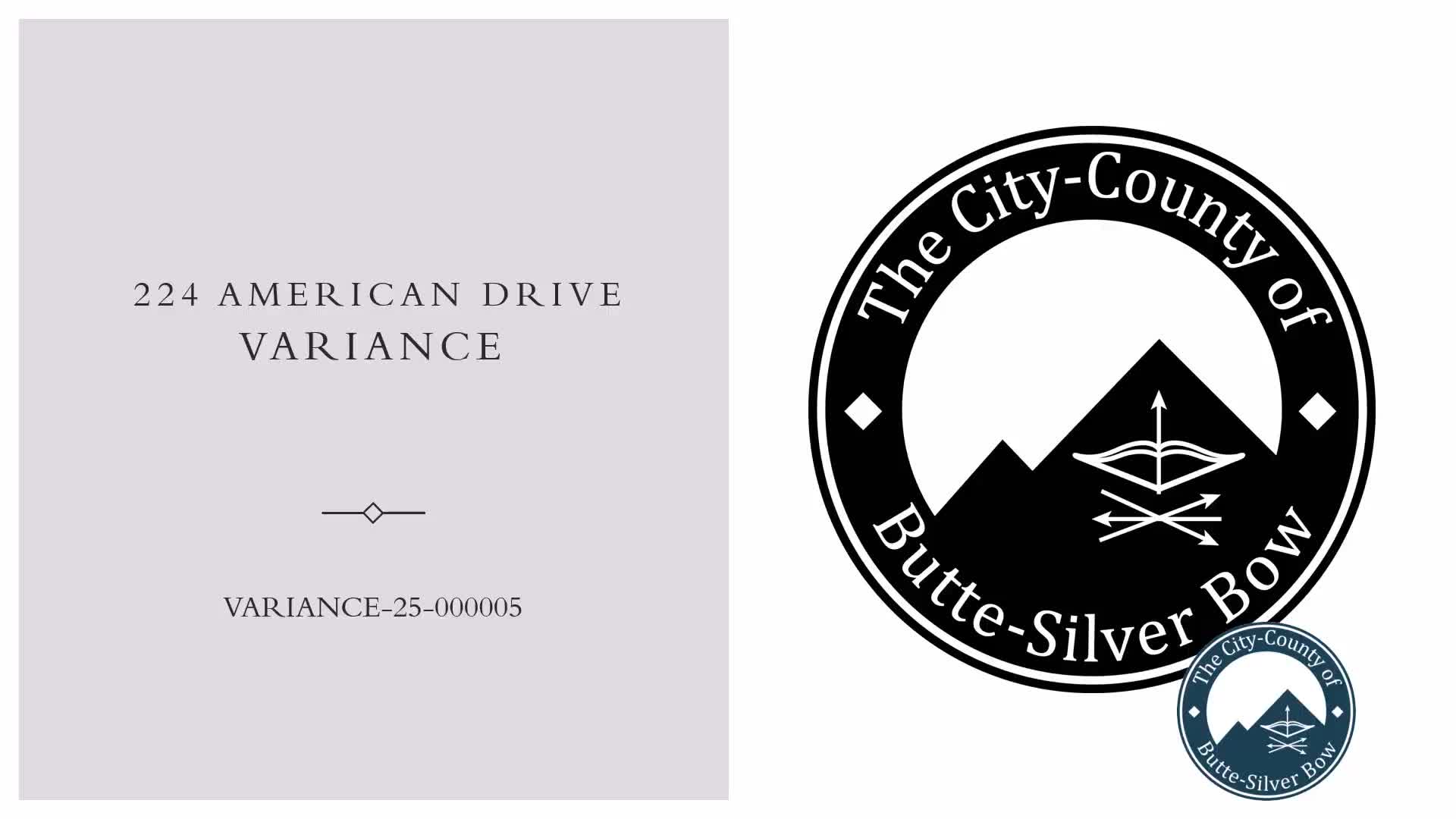 Zoning board grants variance for garage setback at 224 American Drive after finding septic and topography create hardship