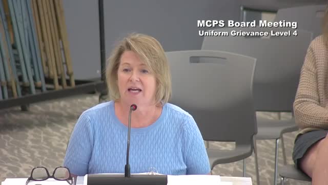 MCPS Board Rejects Grievance on Pilot Course Development Procedures
