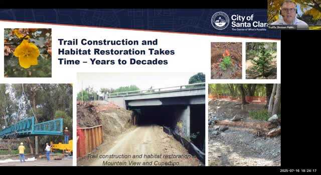 Project Team Reviews Lick Mill Park Trail and Boulevard Improvements