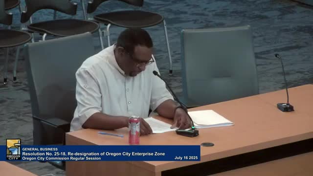 Oregon City Council Moves to Redesignate Enterprise Zone for Business Growth