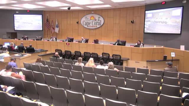 Cape Coral City Council Discusses Brand Protection Ordinance and Code Enforcement Issues