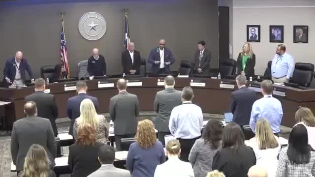 District Honors Victims of Recent Floods in Texas with Moment of Silence