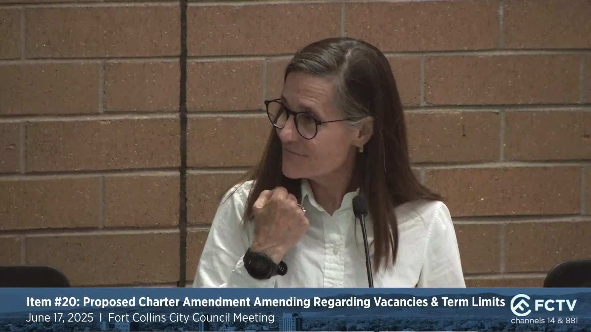 Council advances charter amendments on vacancies and term limits after protest on partial‑term language