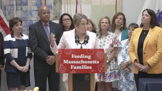 Healy announces statewide anti-hunger task force in Medford as SNAP cuts loom
