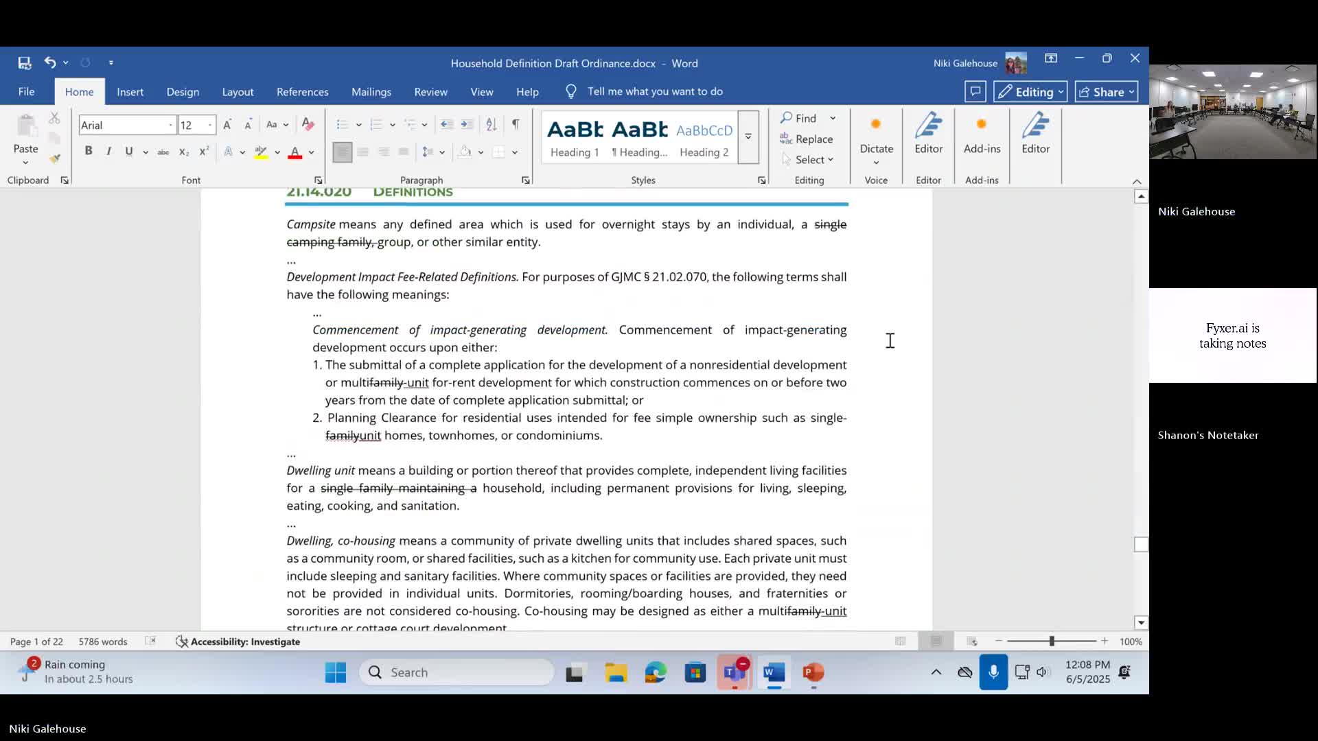 Planning staff seeks broad text amendments to remove "family" from zoning code; moratorium on enforcing group-living rules to go to council