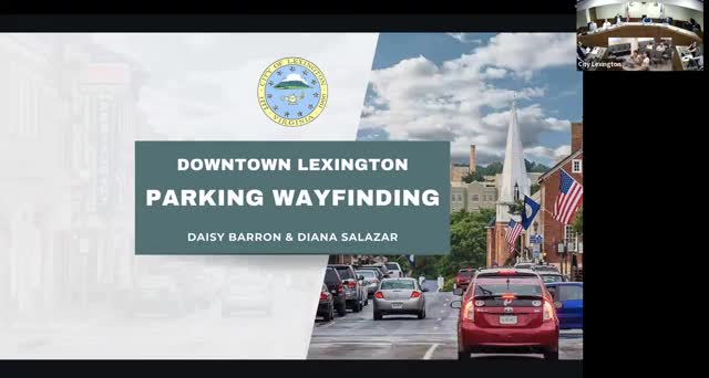 Students propose 15 downtown parking signs to steer drivers to underused lots