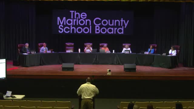 Office of Safe Schools quarterly inspection: Marion County reports 50% of inspected schools without deficiencies; re‑inspections resolved prior findings