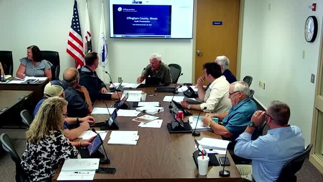 County audit returns unmodified opinion; committee accepts report and authorizes audit RFP