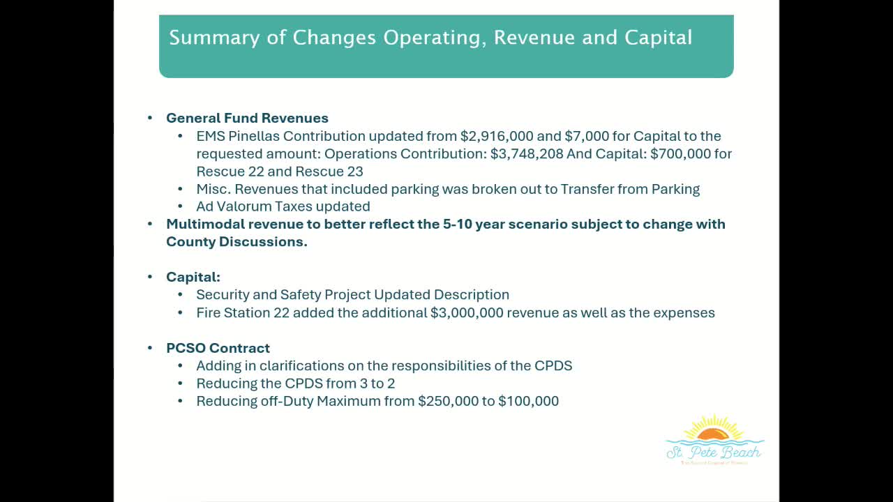 Committee reviews capital priorities: fire station funding, building security and Mary’s Pier repair
