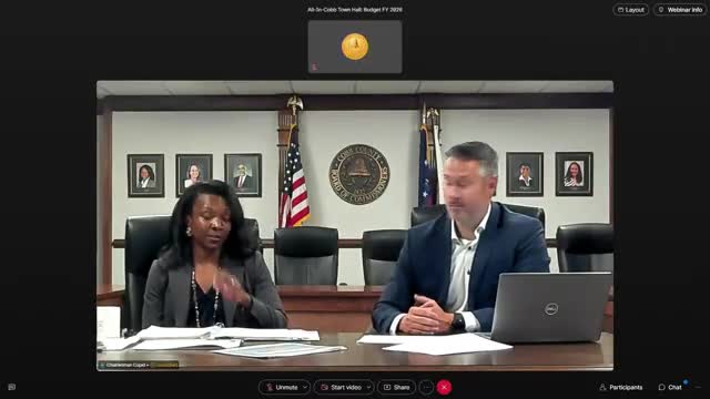 Cobb County Board Addresses Millage Rate and Property Tax Changes in Public Hearing