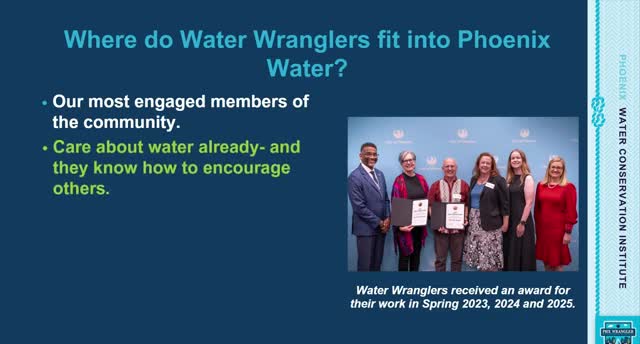 Phoenix Water Program Connects Community to Local Drinking Water Sources