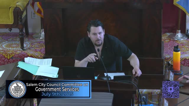 Committee leaves delegation of council‑chamber approvals unresolved after debate over chairman, ADA and policy