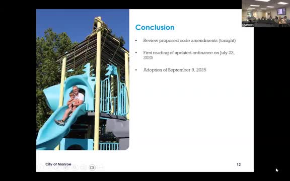 Council Reviews Parks Ordinance Update Ahead of July 22 First Reading