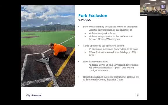 City Council Considers Increased Park Trespass Penalties after Repeated Offenses