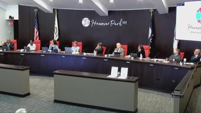 Hanover Park board approves fence, development plan and several routine measures; waives bidding on County Farm Road fence