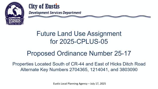 Local Planning Agency tables 66.6-acre Hicks Ditch annexation amid density, wetlands and state moratorium concerns