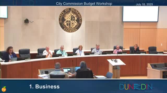 Finance director projects $5.8M annual shortfall in multi‑year budget, commission flags cuts and fees