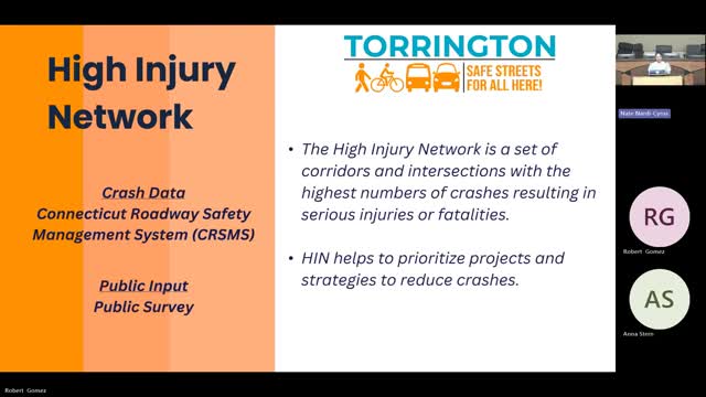 Torrington identifies 65 high injury locations to improve public safety