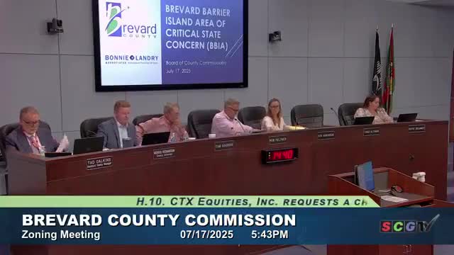 Brevard commissioners adopt Barrier Island plan amendment, send it to state review