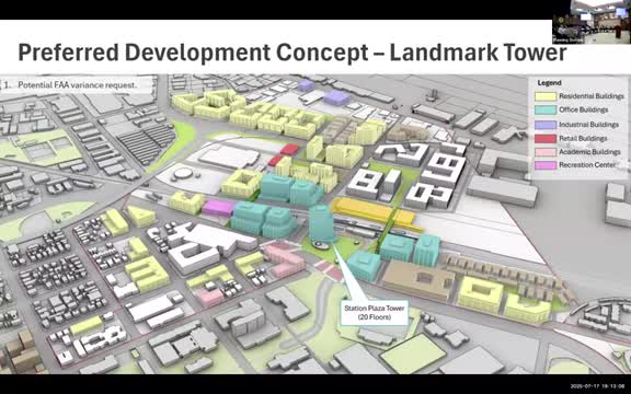 Planning Committee Discusses Height Restrictions for New Buildings Near Historic Depot