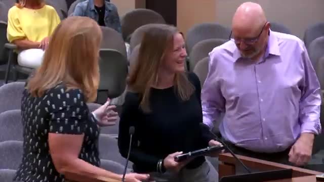 School Board Recognizes Mental Health Professionals for Their Contributions