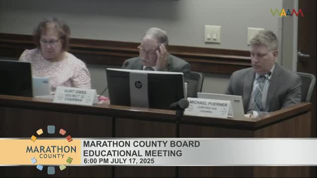 Town of Reed Supervisors Discuss Speed Limit Reduction on County Highway Y