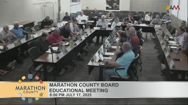 Marathon County Board Approves Conceptual Trail Master Plan Amid Cost Concerns