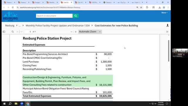 City Council Proposes New Police Station with Future Expansion Capability
