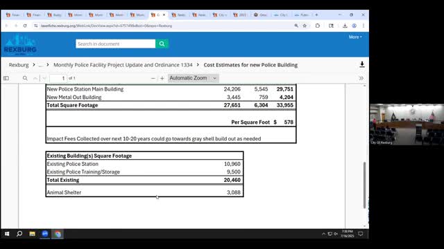 Rexburg council moves multiple ordinances, budget measures and hearings; council sets Aug. 6 public hearings