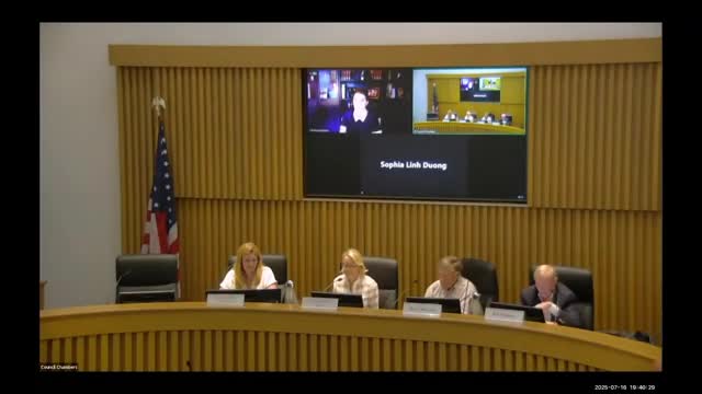 Council adopts permit‑parking on Maple Avenue and Ashfield Road to ease town‑center spillover