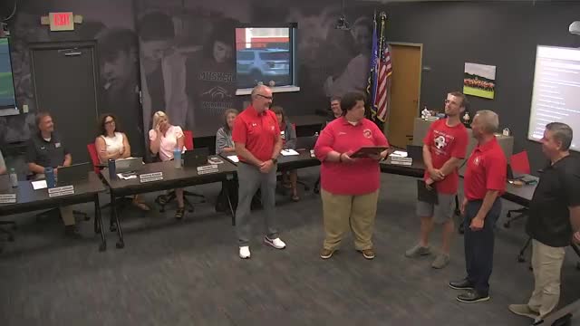 Senator Bradley and Representative Wickers Honor Muskego High School Soccer and Track Champions