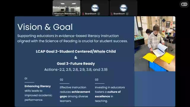 California District Launches Literacy Investment Fund for Educator Training and Student Success