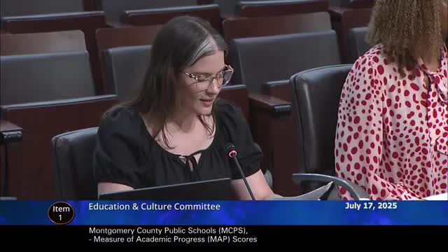 Montgomery County Schools Update Academic Performance Data and Strategic Plan Goals