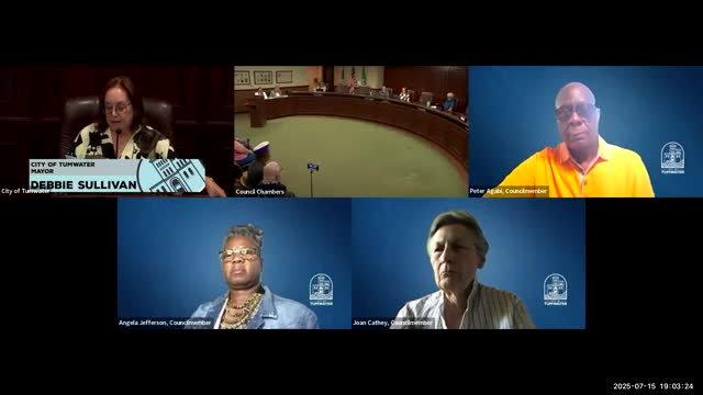 Tumwater mayor proclaims Aug. 7 National Purple Heart Day and invites council consideration of Purple Heart City designation