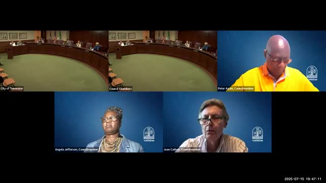 Council member reports TRPC removed proposed connector from regional plan; Olympia to study alternatives