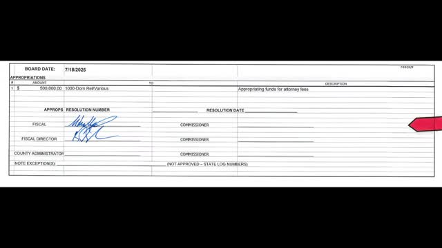 Council Approves Funds for Attorney Fees Amid Controversial Case