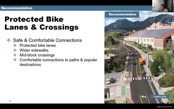 Design Changes at Taft Intersection Enhance Safety for Downhill Cyclists